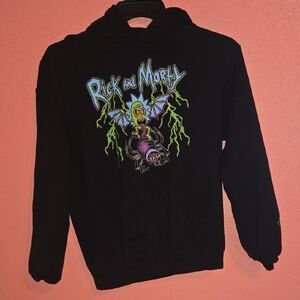 Ripple Junction Rick and Morty Black Sweater